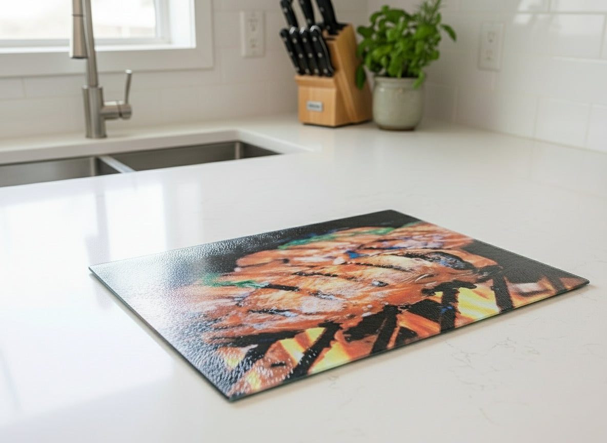 TEMPERED GLASS CUTTING BOARDS